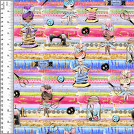 PREORDER Sewing Girls Glitter Fabric