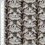 PREORDER Silly Grey Cat Stack