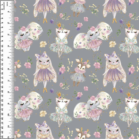 PREORDER Sleepy Animals Grey