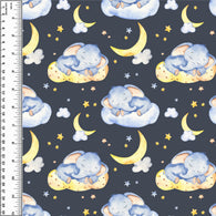 PREORDER Sleepy Elephant Moon Yellow