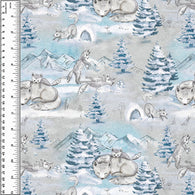 Snow Fox Stone Squish 54" Wide
