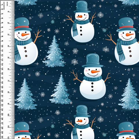 PREORDER Snowman Forest Snowflakes *Holiday*