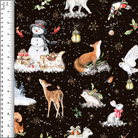 Snowy Wonderland Rib Knit