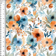 PREORDER Spring Boho Flowers on White