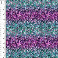 PREORDER Summer Glitter Plum Turquoise Stripe
