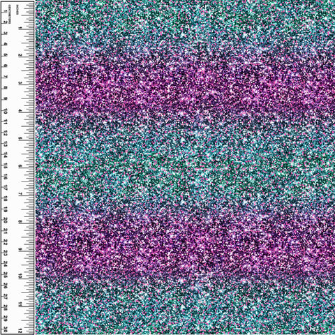 PREORDER Summer Glitter Plum Turquoise Stripe