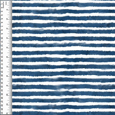 Thin Stripes Navy Vinyl