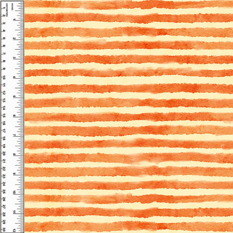 Thin Stripes Orange Board Short