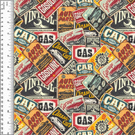 PREORDER Vintage Car Signs Toss