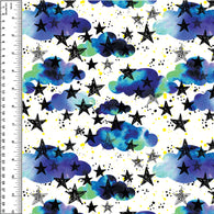 PREORDER Watercolour Clouds & Stars