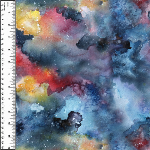 Remnant Watercolour Galaxy 18” Bamboo Spandex