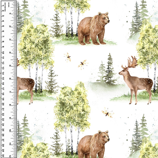 **NEW** PREORDER Watercolour Stag & Bear