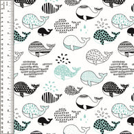 PREORDER Whales Blue