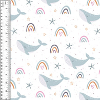PREORDER Whales Rainbow