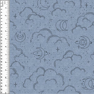 PREORDER Cloud Moon Line Art Prairie Blue