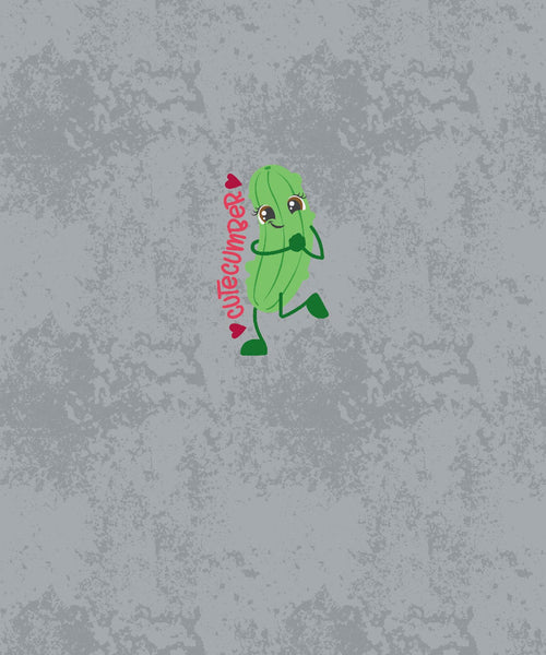 Cutecumber Grey Woven Cotton Panel Child