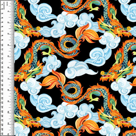 PREORDER Dragon Clouds Orange