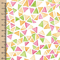 Tropical Triangles Bamboo Spandex