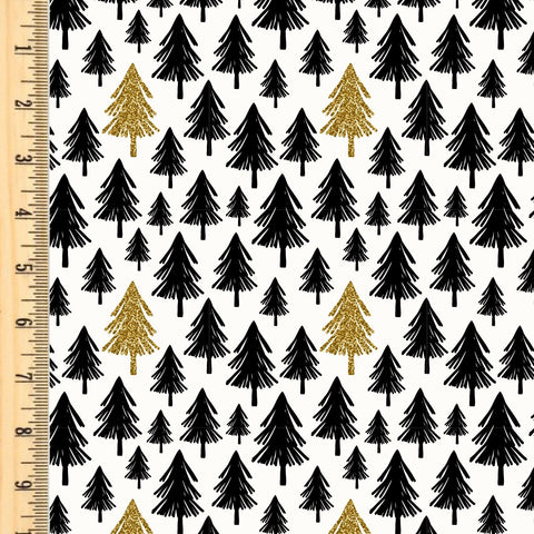 PREORDER Gold Glitter Trees *Holiday*