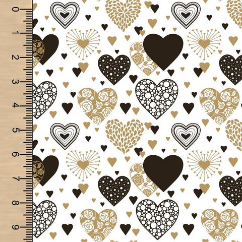 PREORDER Hearts Gold Black