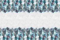 Ink Border Ocean Half Cotton French Terry