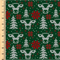 PREORDER Knitted Cow Heads *Holiday*