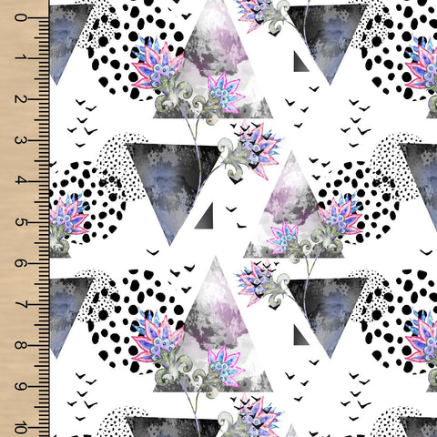PREORDER Lilac Triangle Floral