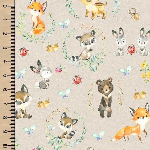 Lovely Forest Woven Cotton