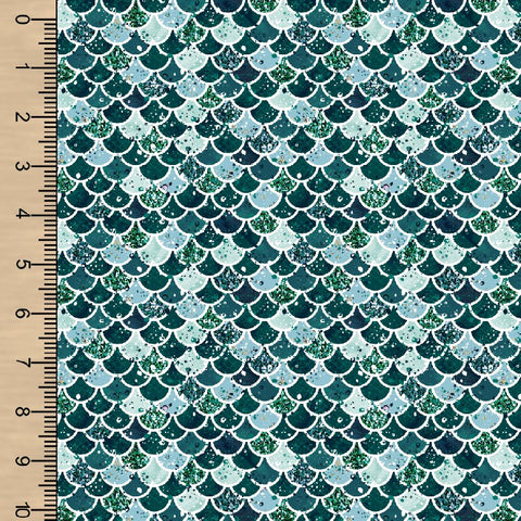 PREORDER Mermen Scales Green