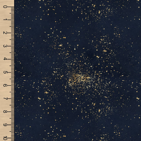 PREORDER Navy Gold Splatter