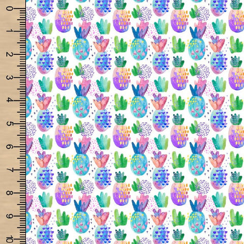 PREORDER Painted Pineapples Small Scale