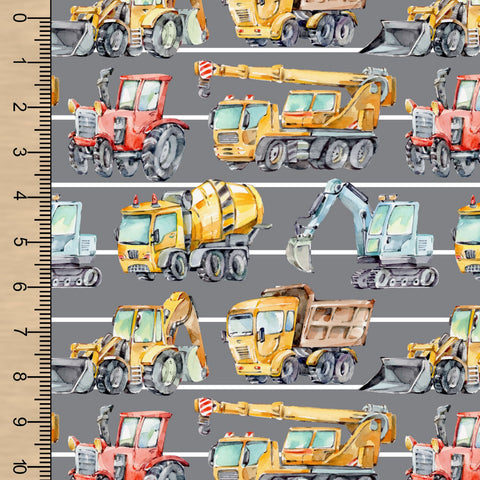 PREORDER Painted Trucks Grey Stripe