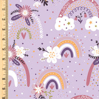 PREORDER Plum Floral Rainbows