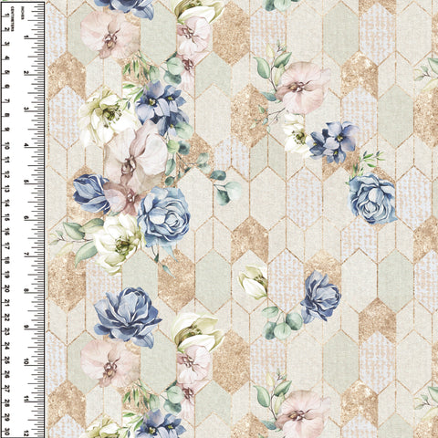 PREORDER Polygon Floral Cream