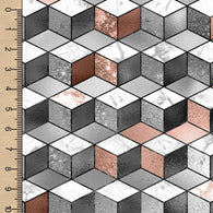 PREORDER Sliver Rose Marble Cubes