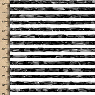 PREORDER Sketchy Stripe Black on White