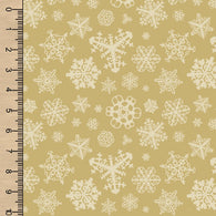 PREORDER Snowflakes Gold *Holiday*