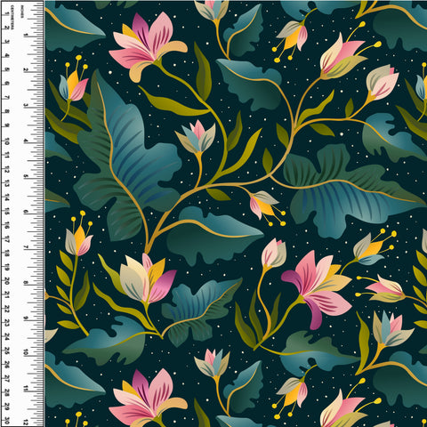 PREORDER Teal Unicorn Floral Coordinate