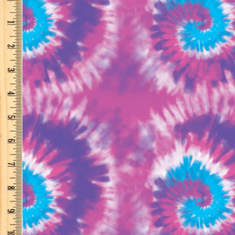 PREORDER Tie Dye Swirls Purple