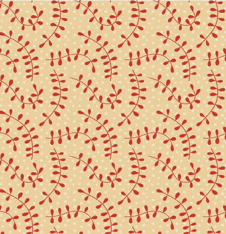 Remnant Woodland Beige Branches 19” French Terry