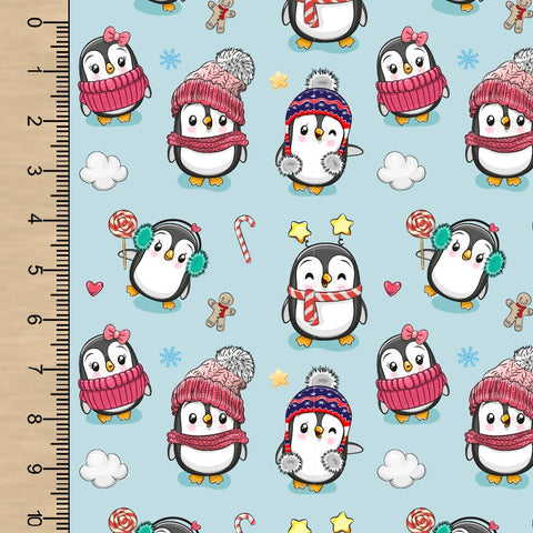 Winter Penguins Board Short