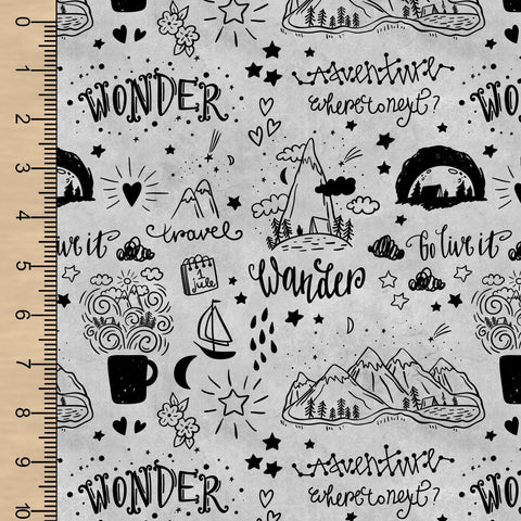 PREORDER Wonder Wander Watercolour Grey