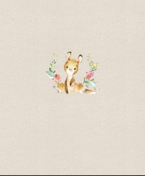 Kangaroo Bamboo French Terry Panel Child