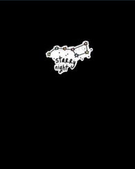 Starry Night Cotton Spandex Panel Child