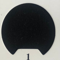 Solid Black Yarn Dyed Cotton Spandex Jersey