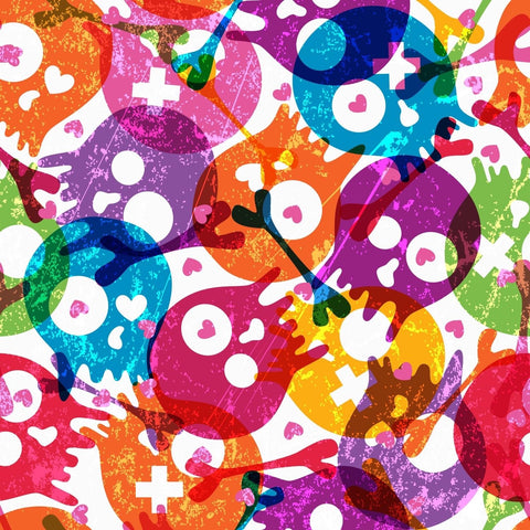 PREORDER Rainbow Skulls